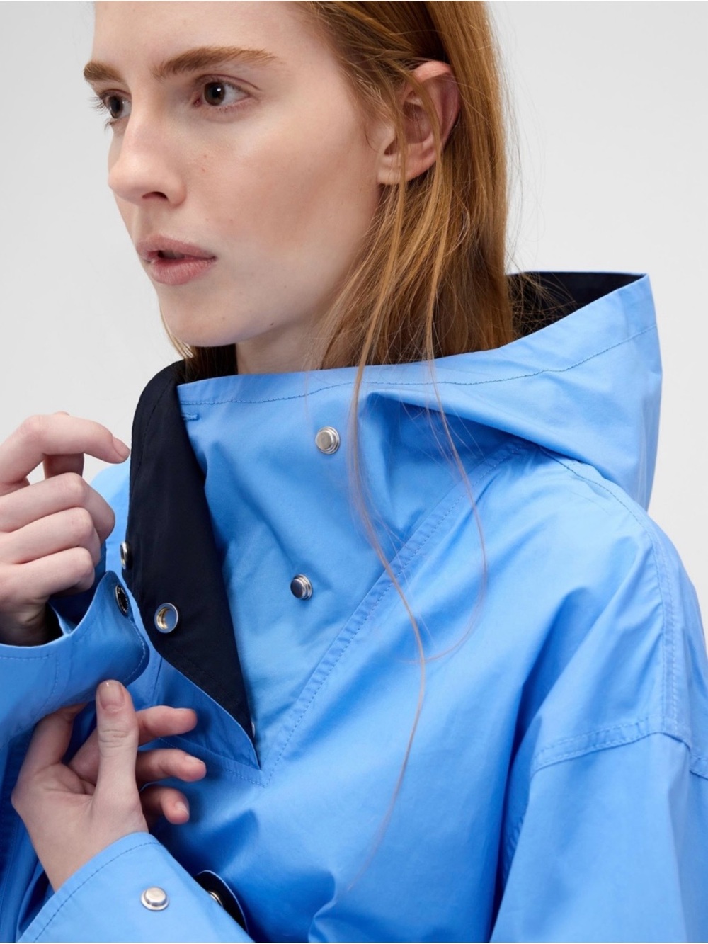 🔥Gap x Victoria Beckham Hooded Pullover Jacket- READY TO SHIP